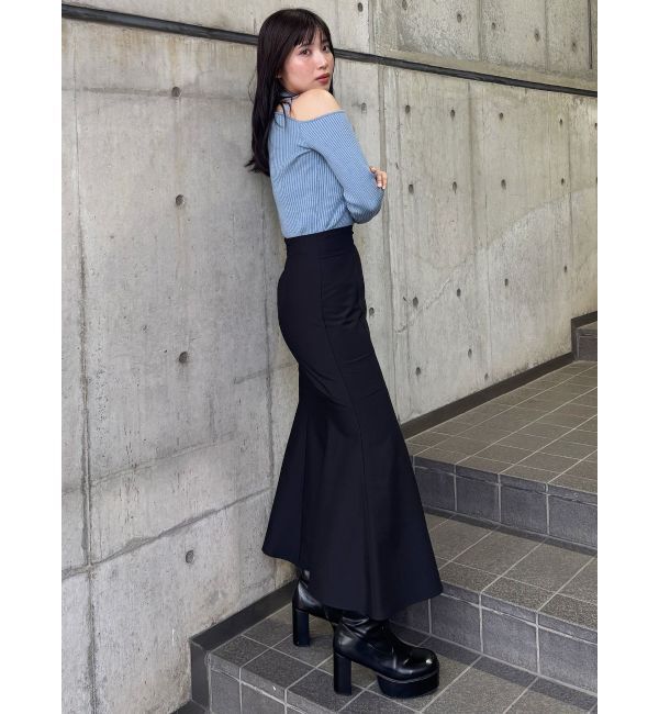 MURUA「スリットマーメイドスカート」|スカート|