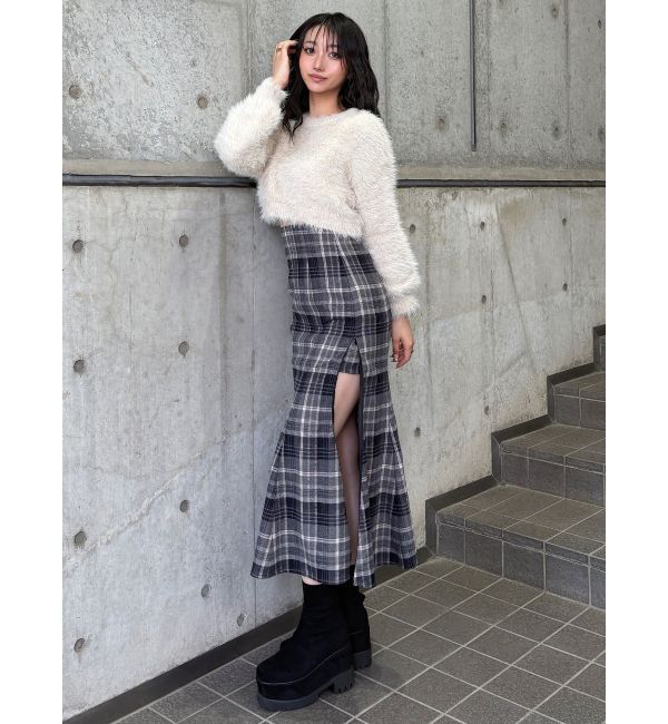 MURUA「スリットマーメイドスカート」|スカート|