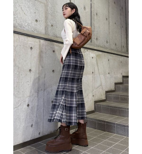 MURUA「スリットマーメイドスカート」|スカート|