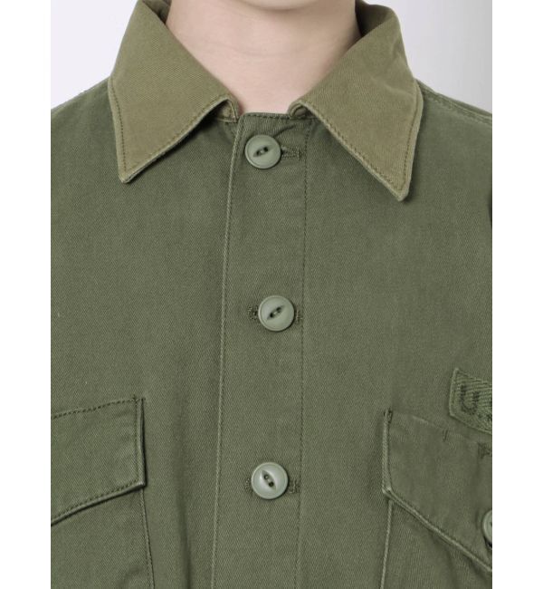 Ungrid「リメイクミリタリーデザインシャツ」|シャツ・ブラウス|