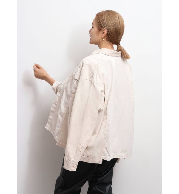 Ungrid「リメイクミリタリーデザインシャツ」|シャツ・ブラウス|