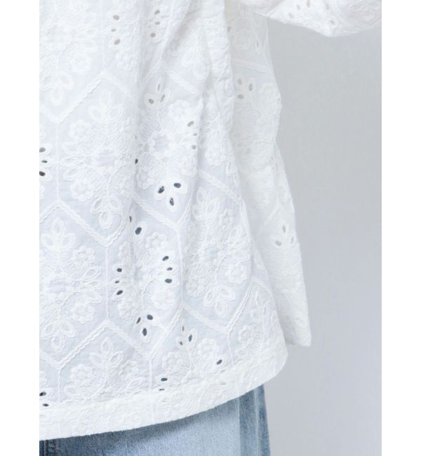 Ungrid「カットワークレースオフショルブラウス」|シャツ・ブラウス|