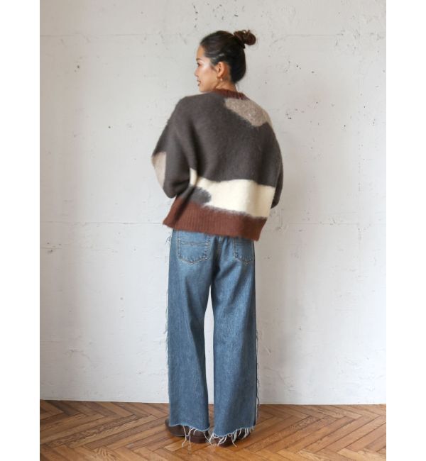 Ungrid「ニュアンスモチーフジャカードニット」|ニット・セーター|