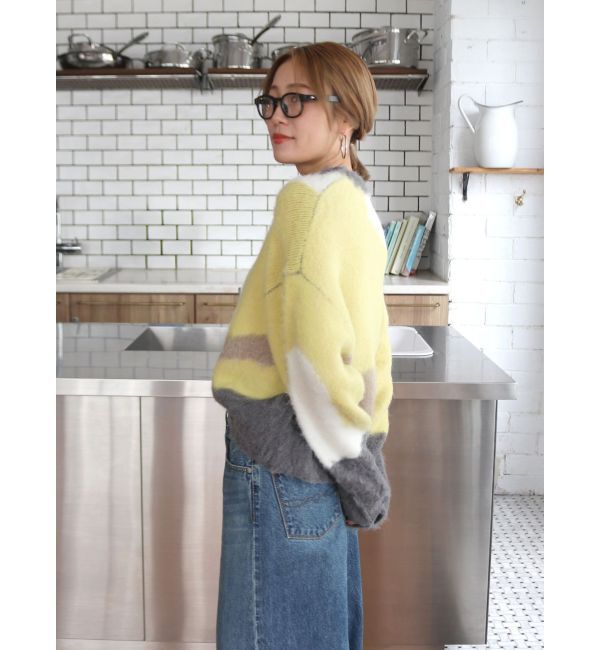 Ungrid「ニュアンスモチーフジャカードニット」|ニット・セーター|