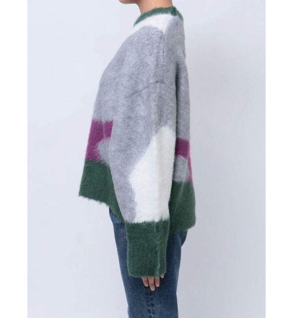 Ungrid「ニュアンスモチーフジャカードニット」|ニット・セーター|