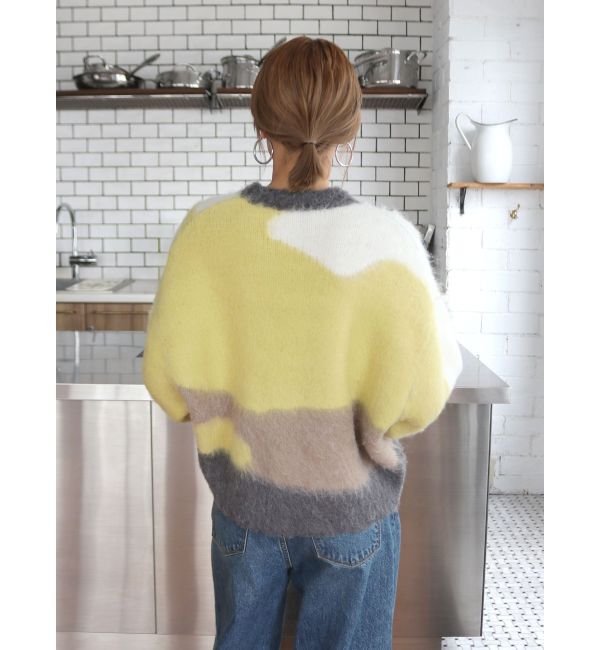 Ungrid「ニュアンスモチーフジャカードニット」|ニット・セーター|