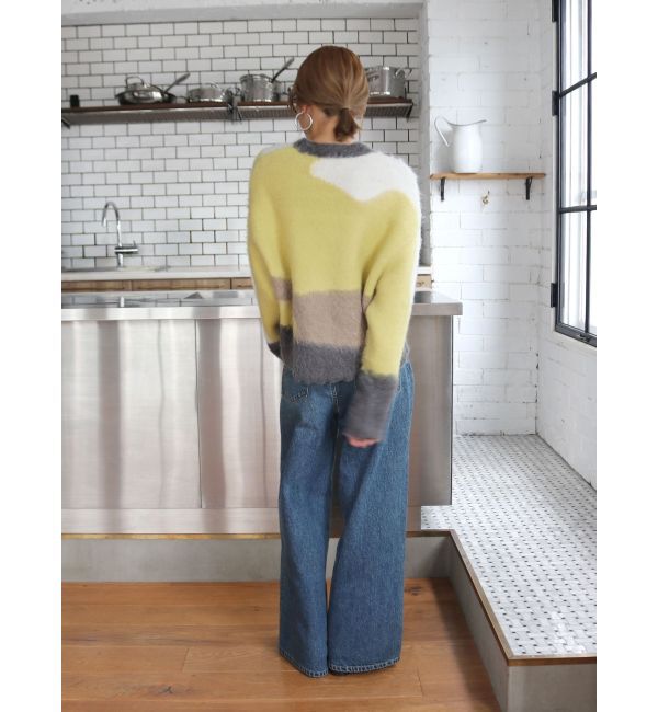 Ungrid「ニュアンスモチーフジャカードニット」|ニット・セーター|