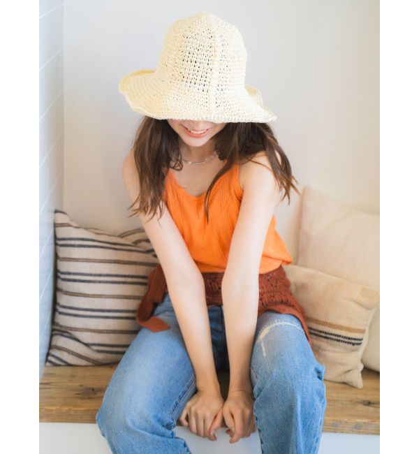 Ungrid「雑材デザインハット」|ハット|