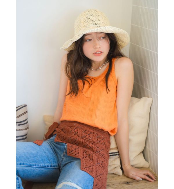 Ungrid「雑材デザインハット」|ハット|