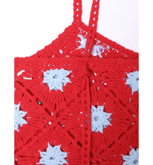 Ungrid「ビーズコンビニットキャミ」|キャミソール|