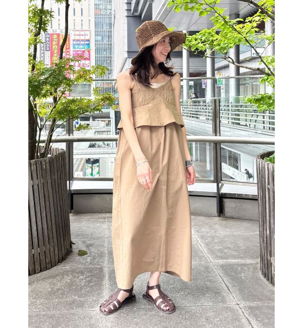 Ungrid「キャミデザインワンピース」|ワンピース|