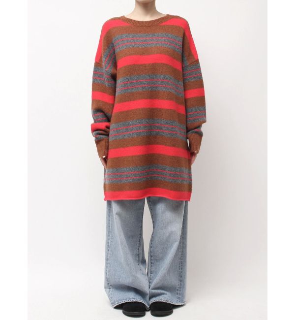 Ungrid「マルチボーダールーズニット」|ニット・セーター|