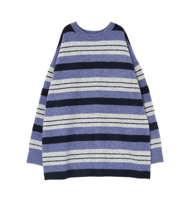 Ungrid「マルチボーダールーズニット」|ニット・セーター|