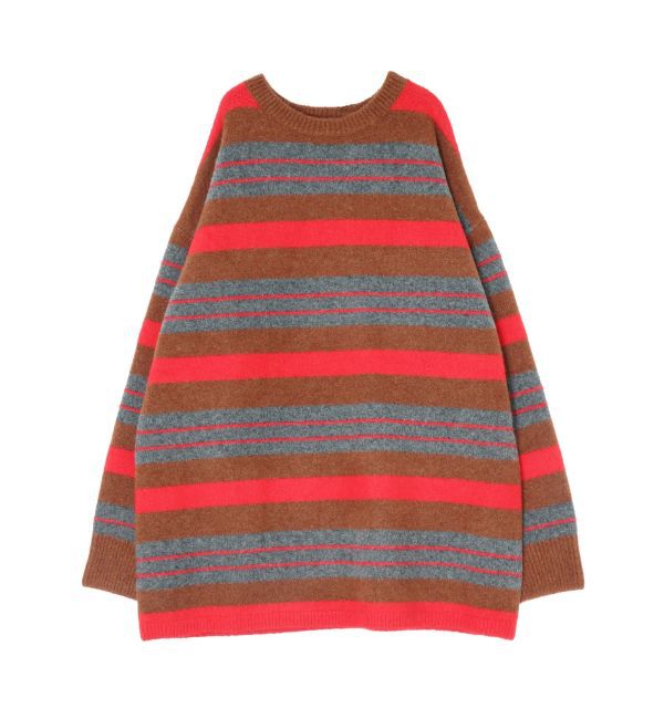 Ungrid「マルチボーダールーズニット」|ニット・セーター|