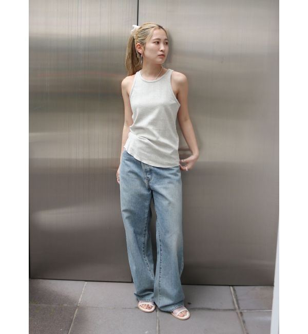 Ungrid「針抜きアメスリタンクトップ」|タンクトップ|