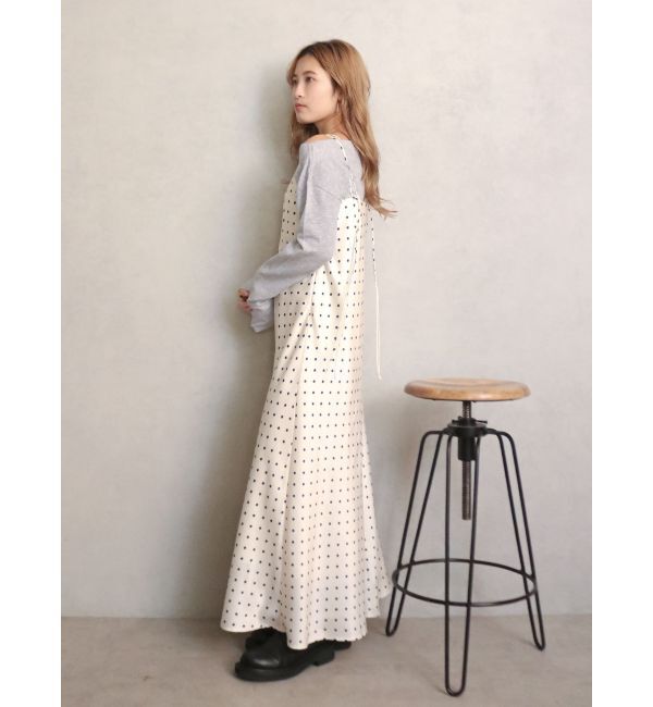 Ungrid「フィットフレアキャミワンピース」|ワンピース|