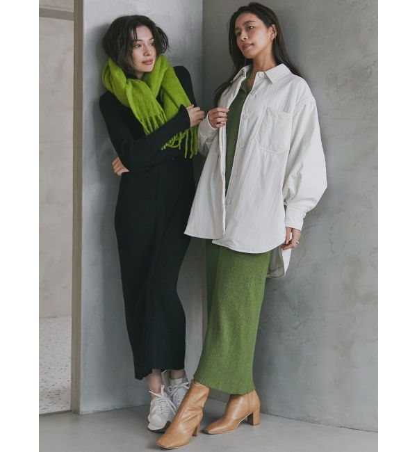 LAGUNAMOON「【LELLE】カラーストール」|ストール|