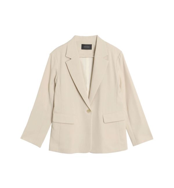LAGUNAMOON「LADYスタンダードジャケット」|テーラードジャケット|ベージュ