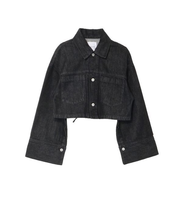 LAGUNAMOON「ミディデニムブルゾン」|デニムジャケット|