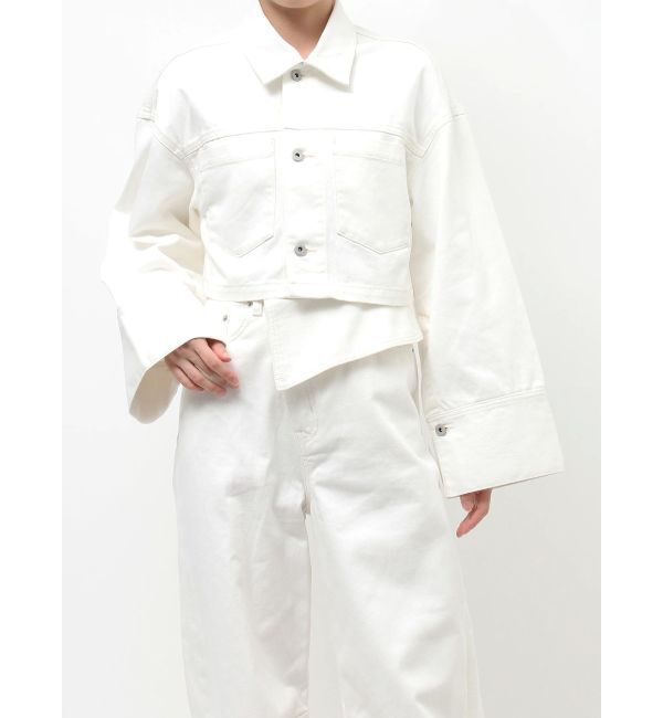 LAGUNAMOON「ミディデニムブルゾン」|デニムジャケット|