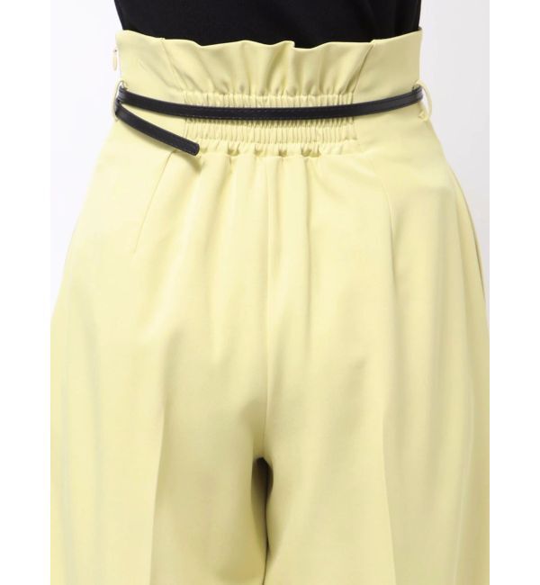 LAGUNAMOON「バイカラーベルトパンツ」|その他|