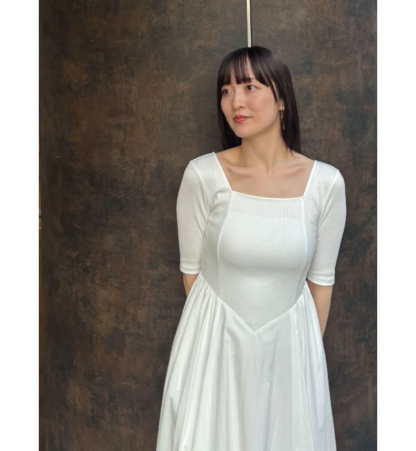 LAGUNAMOON「【柳橋唯コラボ】2WAYドッキングワンピース」|ワンピース|