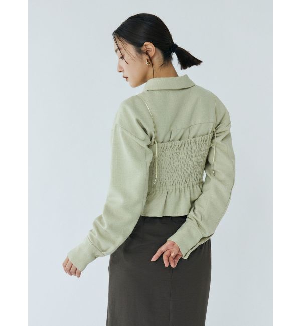 LAGUNAMOON「ツイードフリンジキャミソール」|キャミソール|