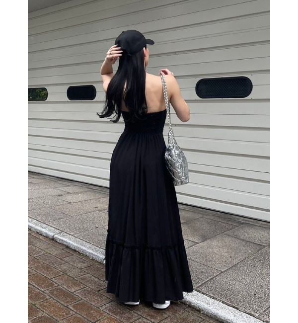 EVRIS「フリルショルダー3WAYロングワンピ－ス」|ワンピース|