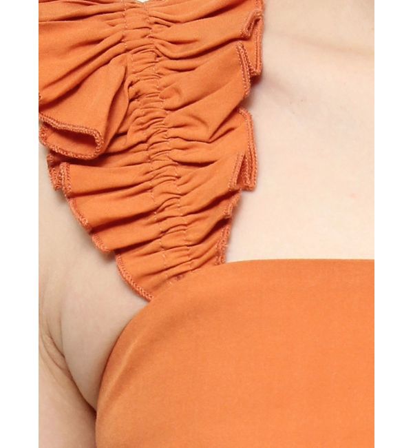 EVRIS「フリルショルダー3WAYロングワンピ－ス」|ワンピース|