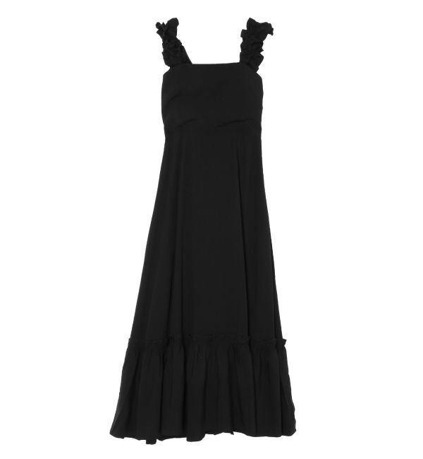 EVRIS「フリルショルダー3WAYロングワンピ－ス」|ワンピース|