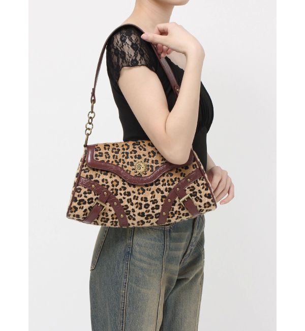 EVRIS「スタッズモチーフアニマルハンドBAG」|ハンドバッグ|