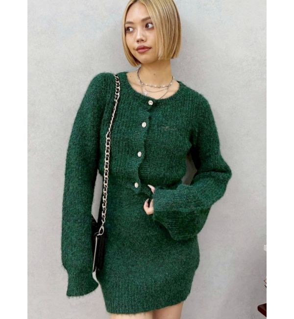 EVRIS「ワンポイントアンサンブルニットワンピース」|ワンピース|