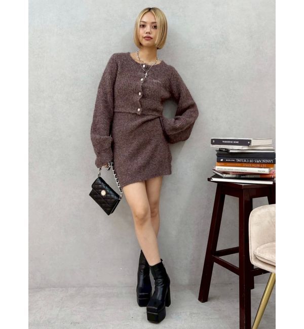 EVRIS「ワンポイントアンサンブルニットワンピース」|ワンピース|