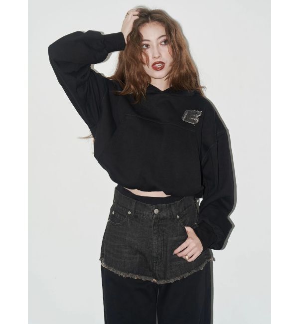 EVRIS「ドッキングスウェットデニムパンツ【セットアップ着用可能】」|デニム|