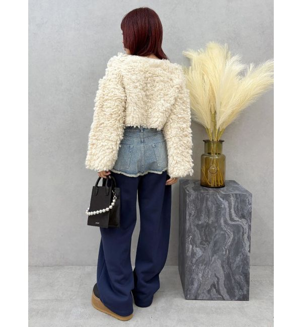 EVRIS「ドッキングスウェットデニムパンツ【セットアップ着用可能】」|デニム|