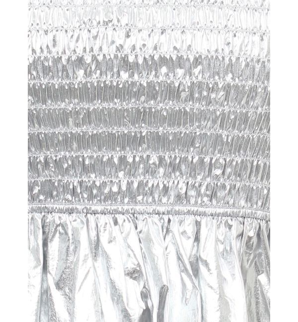 jouetie「メタリックシャーリングビスチェ【セットアップ対応】」|キャミソール|