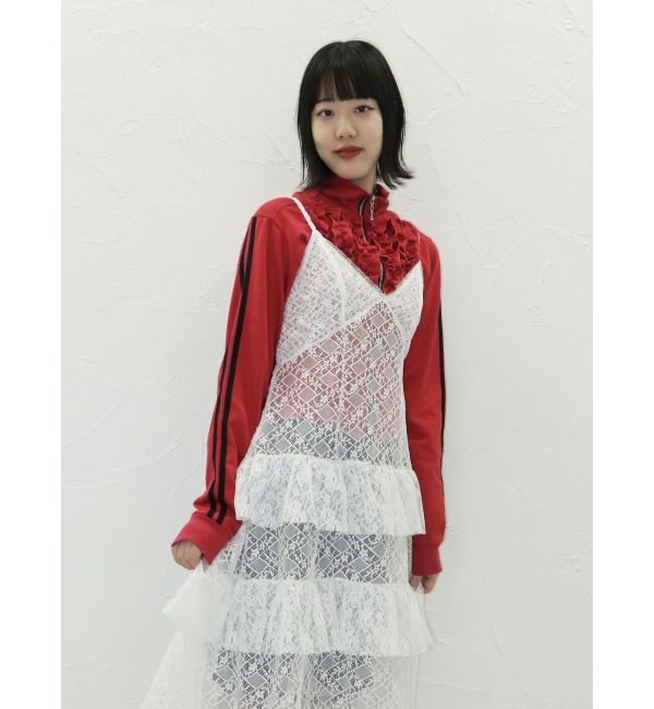 jouetie「ティアードフリルランジェリーワンピース」|ワンピース|