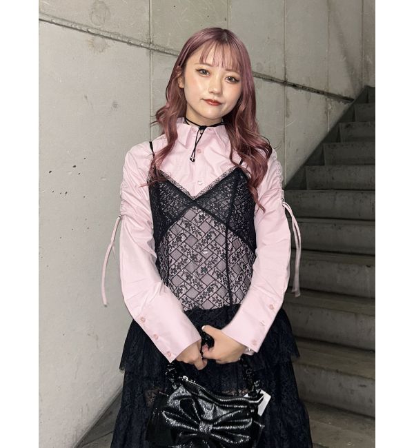 jouetie「ティアードフリルランジェリーワンピース」|ワンピース|