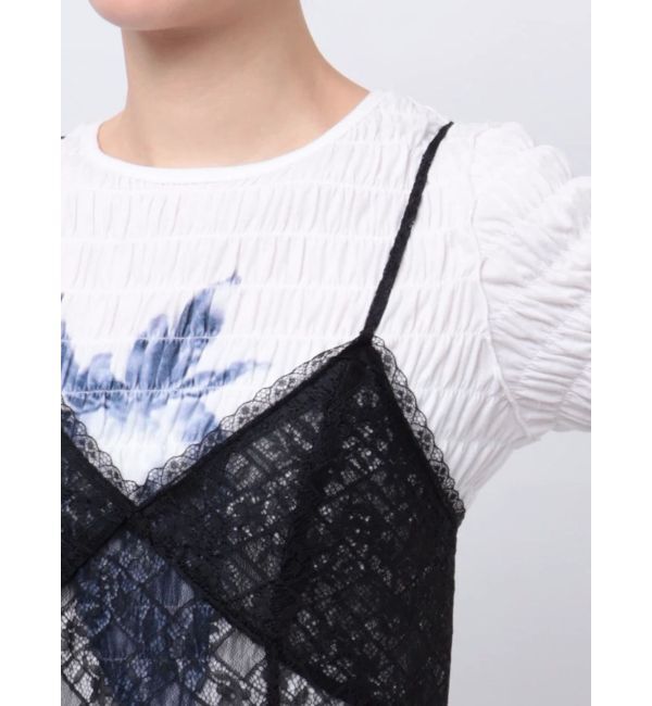 jouetie「ティアードフリルランジェリーワンピース」|ワンピース|