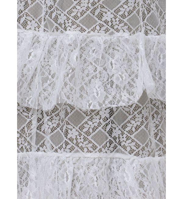 jouetie「ティアードフリルランジェリーワンピース」|ワンピース|