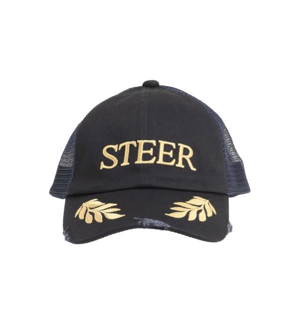 jouetie「ヴィンテージライクロゴメッシュキャップ」|キャップ・キャスケット|ネイビー