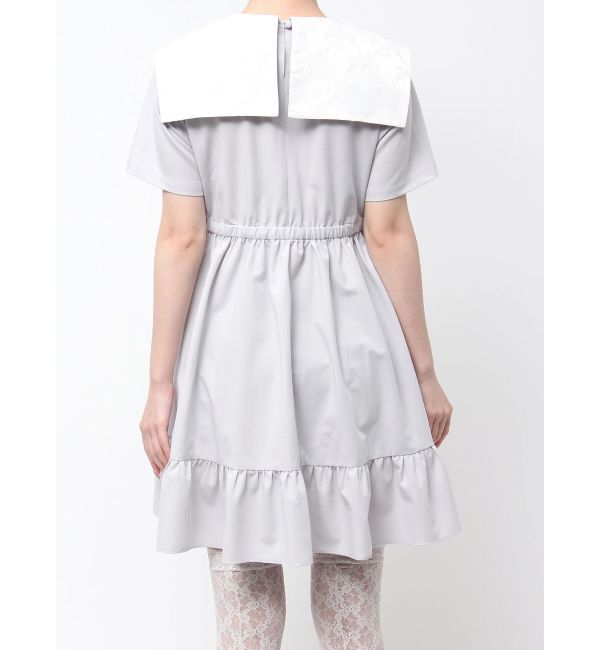 merry jenny「BIG ribbon frillミニワンピース」|ワンピース|