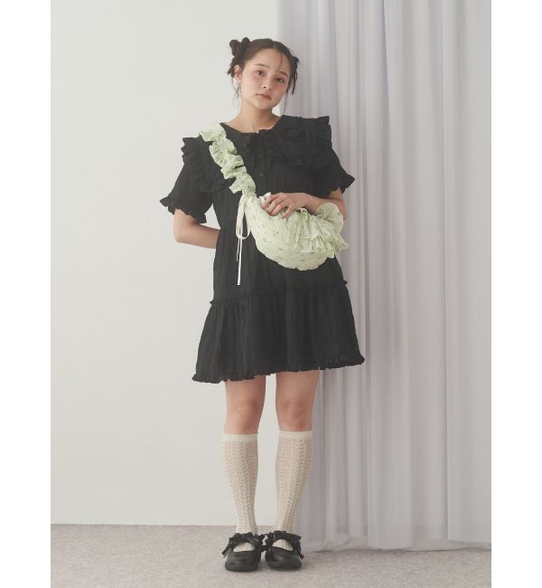 merry jenny「flowerクロスボディバッグ」|ショルダー・メッセンジャー|