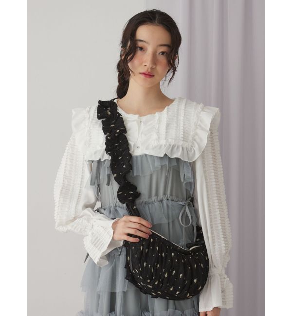 merry jenny「flowerクロスボディバッグ」|ショルダー・メッセンジャー|