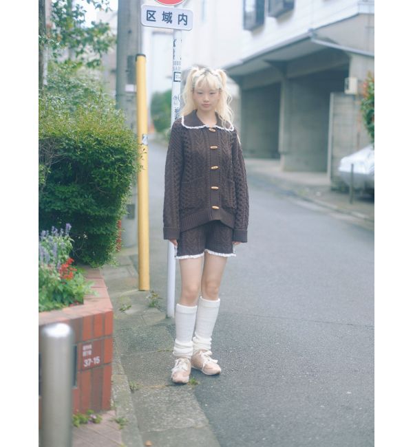 merry jenny「frill knit shortpants」|その他|