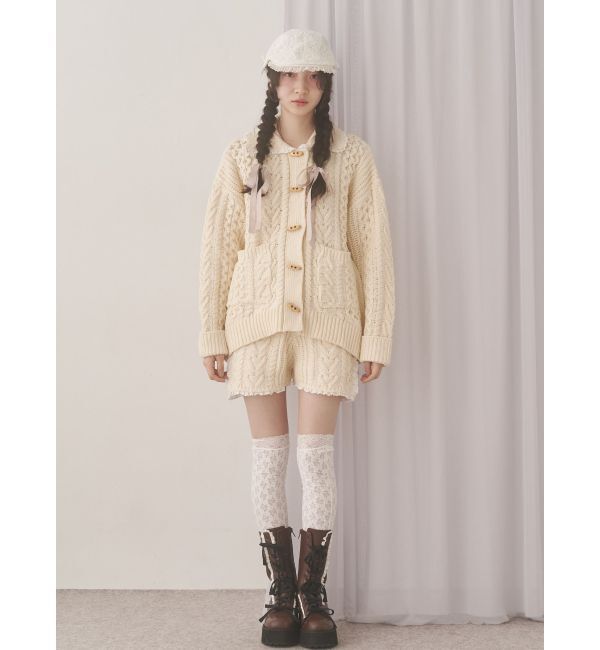 merry jenny「frill knit shortpants」|その他|