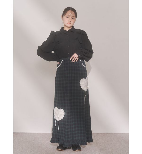 merry jenny「message heart skirt」|スカート|