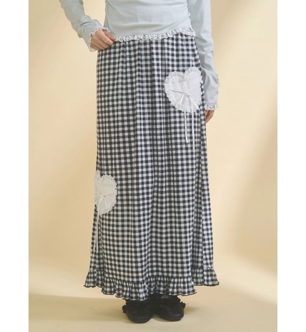 merry jenny「message heart skirt」|スカート|
