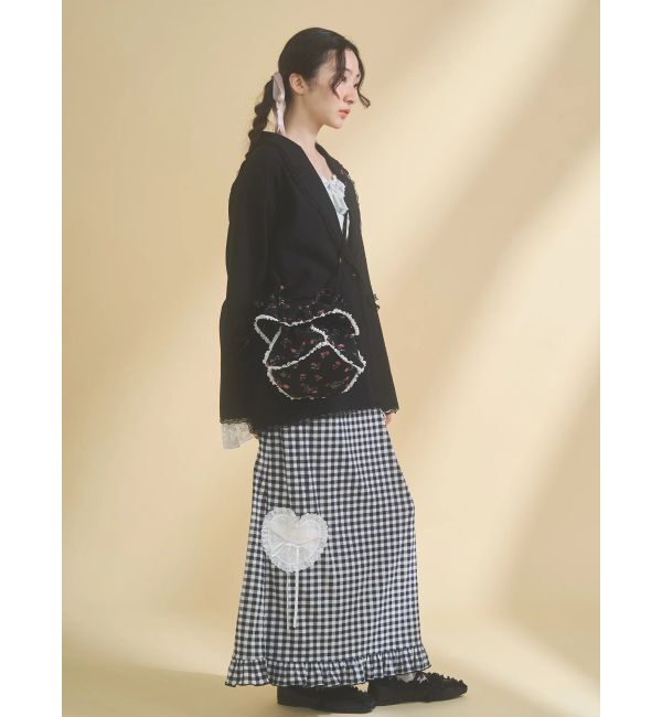 merry jenny「message heart skirt」|スカート|