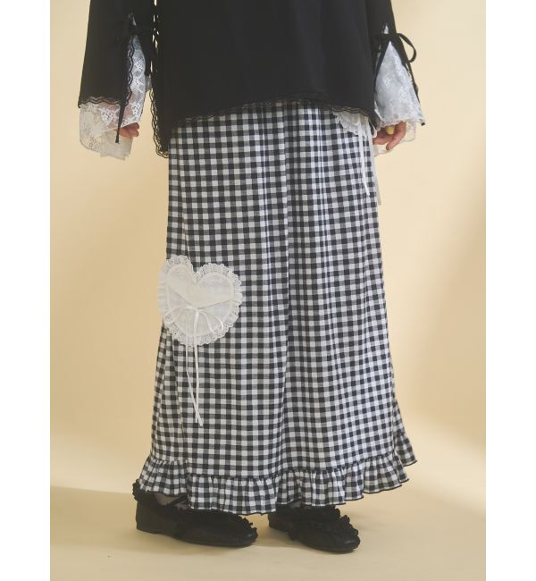 merry jenny「message heart skirt」|スカート|
